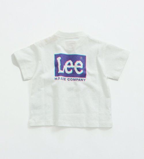 Lee(リー)の【80-100cm】ベビー バックプリント Leeロゴ ショートスリーブTee|トップス/Tシャツ/カットソー/キッズ|ホワイト