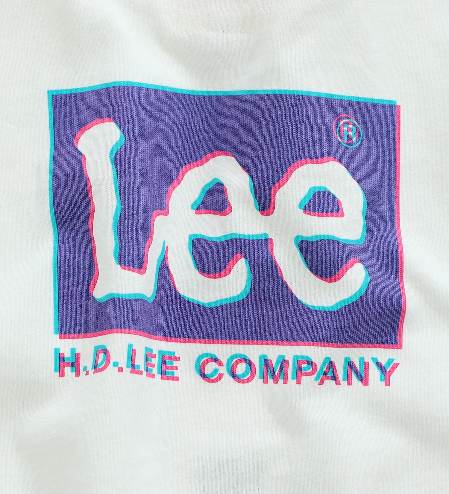 Lee(リー)の【GW SALE】【80-100cm】ベビー バックプリント Leeロゴ ショートスリーブTee|トップス/Tシャツ/カットソー/キッズ|ホワイト
