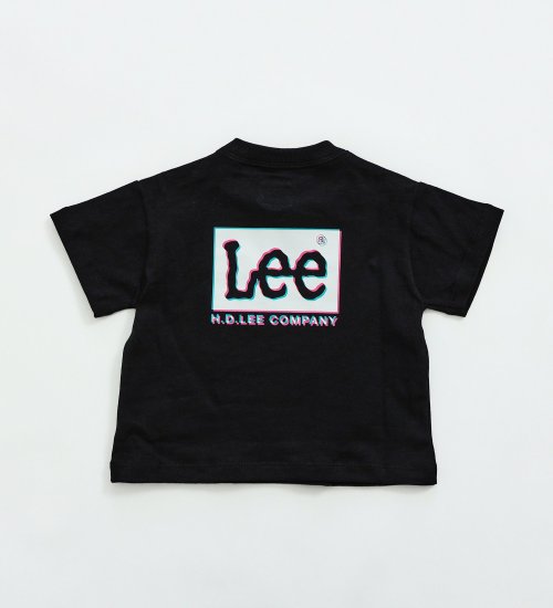 Lee(リー)の【80-100cm】ベビー バックプリント Leeロゴ ショートスリーブTee|トップス/Tシャツ/カットソー/キッズ|ブラック