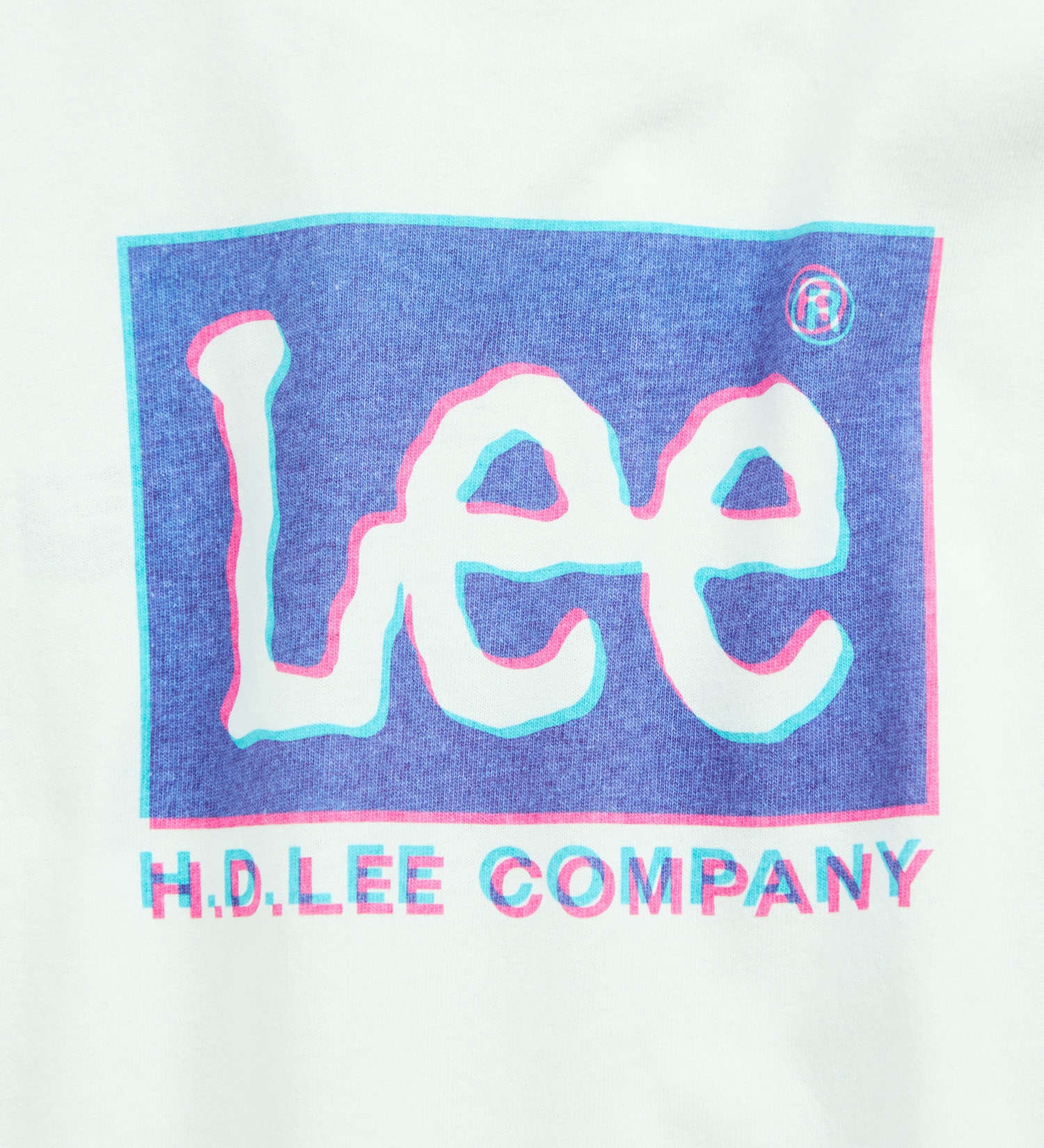 Lee(リー)の【GW SALE】【110-150cm】キッズ バックプリント Leeロゴ ショートスリーブTee|トップス/Tシャツ/カットソー/キッズ|ホワイト