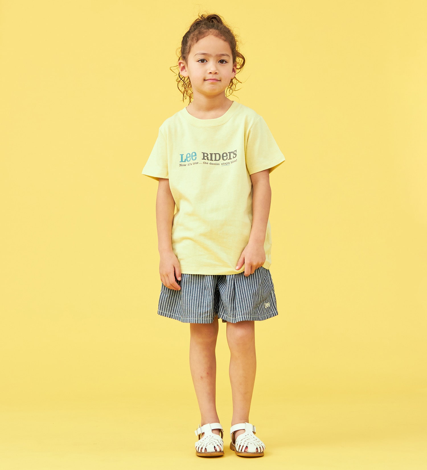 Lee(リー)の【SALE】【110-150cm】キッズ プリント ハーフスリーブTee|トップス/Tシャツ/カットソー/キッズ|イエロー