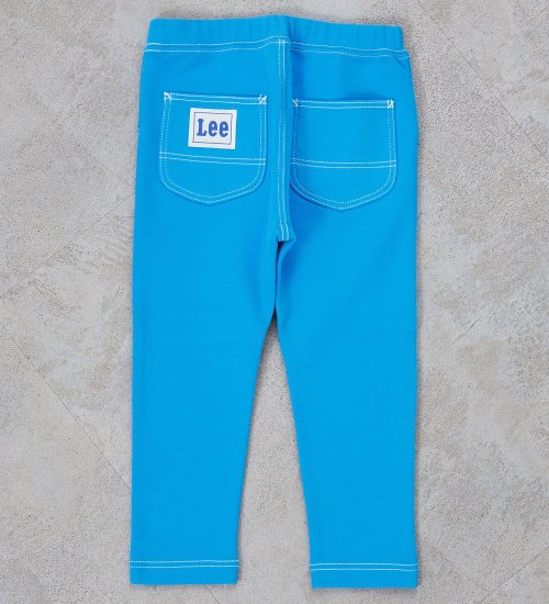 Lee(リー)の【80-100cm】ベビー やわらか ワークレギンスパンツ|パンツ/パンツ/キッズ|ブルー