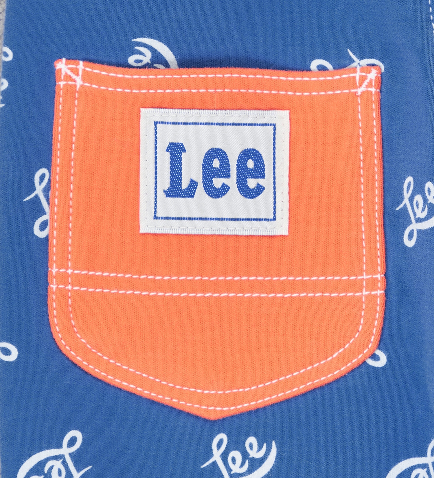 Lee(リー)の【80-100cm】ベビー やわらか ワークレギンスパンツ柄|パンツ/パンツ/キッズ|ネイビー