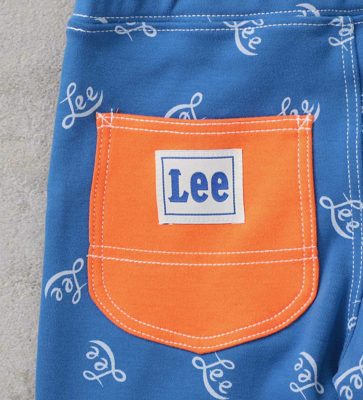 Lee(リー)の【110-120cm】キッズ やわらか ワークレギンスパンツ柄|パンツ/パンツ/キッズ|ネイビー
