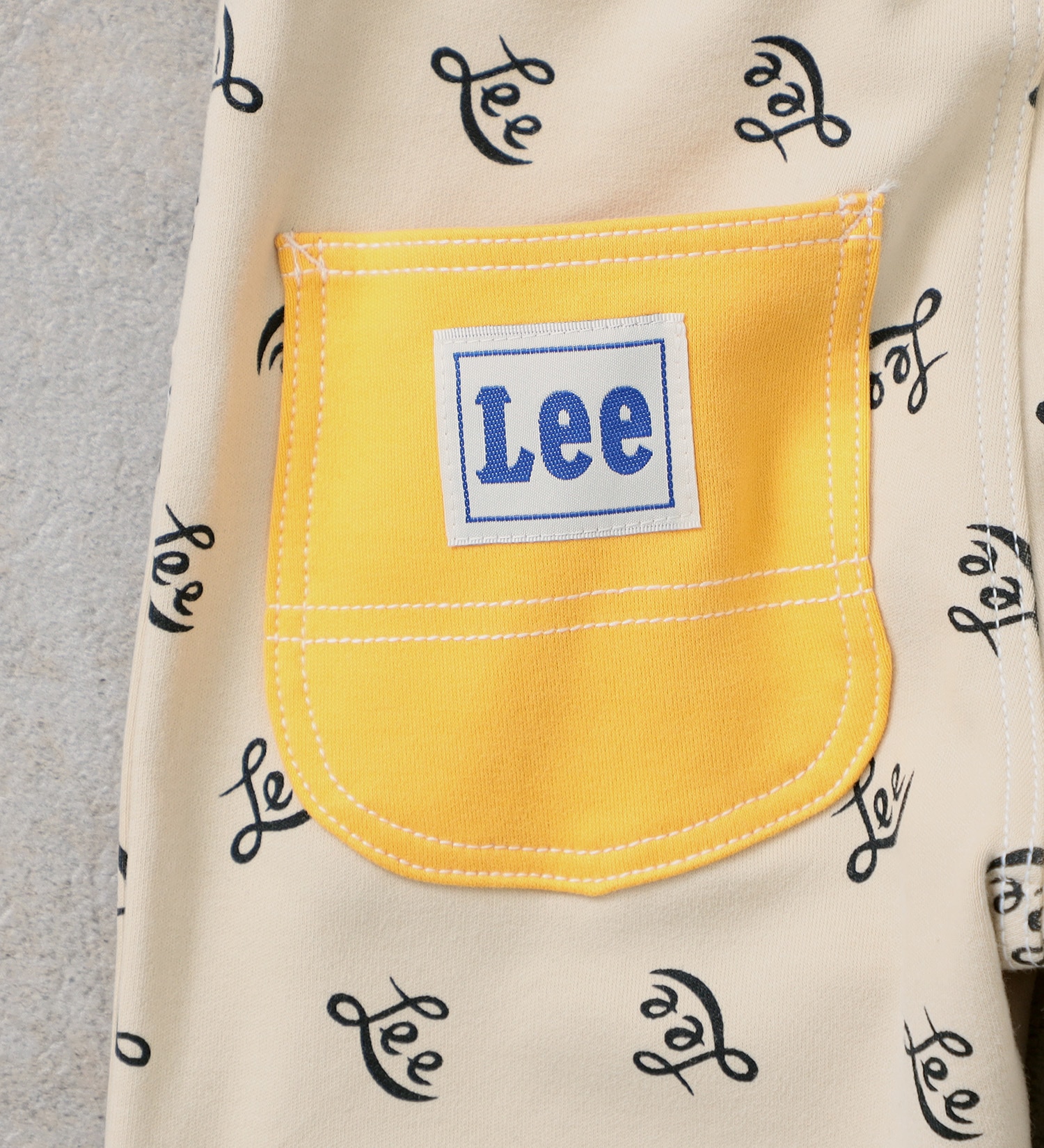 Lee(リー)の【110-120cm】キッズ やわらか ワークレギンスパンツ柄|パンツ/パンツ/キッズ|ベージュ