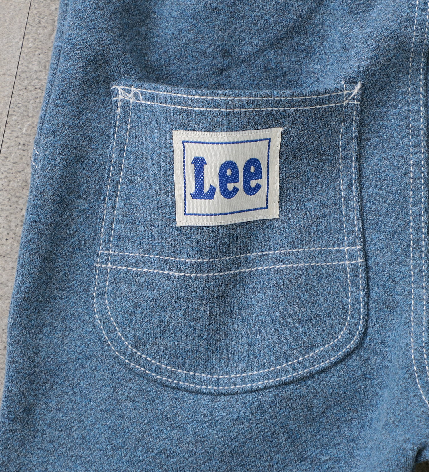 Lee(リー)の【110-120cm】キッズ やわらか ワークレギンスパンツ柄|パンツ/パンツ/キッズ|中色ブルー