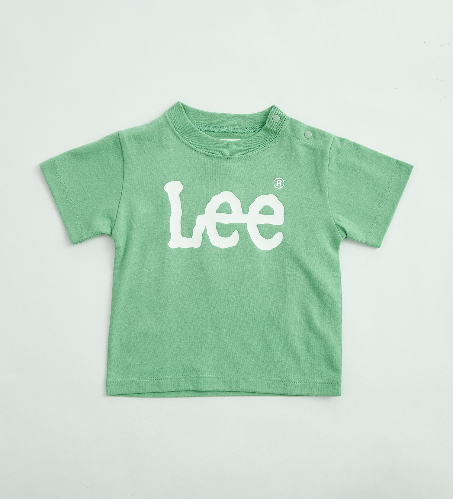 Lee(リー)の【SALE】【80-100cm】ベビー Lee LOGO ショートスリーブ Tee|トップス/Tシャツ/カットソー/キッズ|ミント