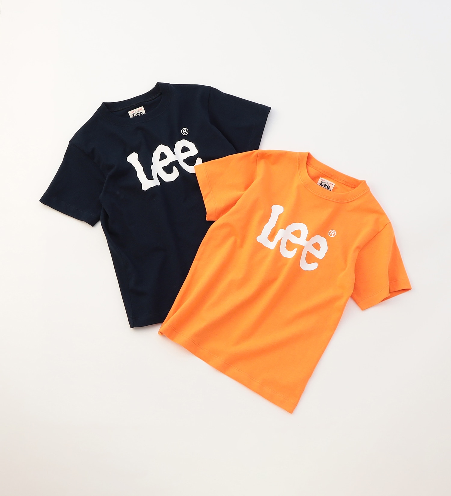 Lee(リー)の【110-150cm】キッズ Lee LOGO ショートスリーブ Tee|トップス/Tシャツ/カットソー/キッズ|ネイビー