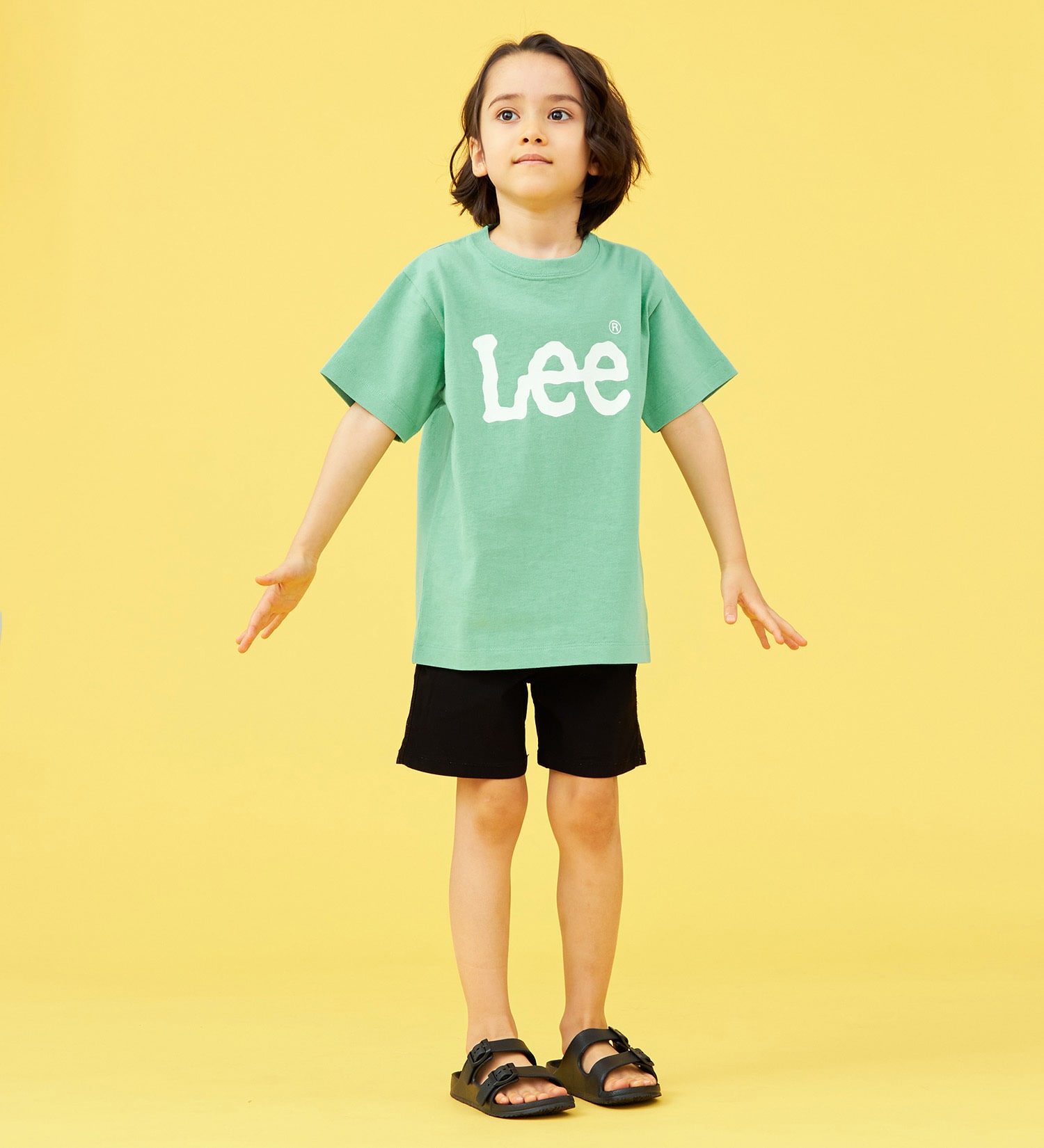 Lee(リー)の【110-150cm】キッズ Lee LOGO ショートスリーブ Tee|トップス/Tシャツ/カットソー/キッズ|ミント
