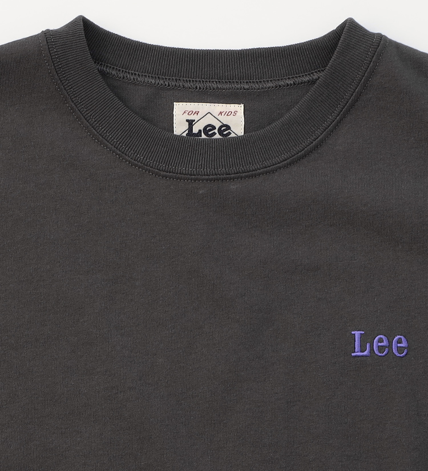 Lee(リー)の【110-150cm】キッズ WORK BACK PRINT ショートスリーブTee|トップス/Tシャツ/カットソー/キッズ|チャコールグレー