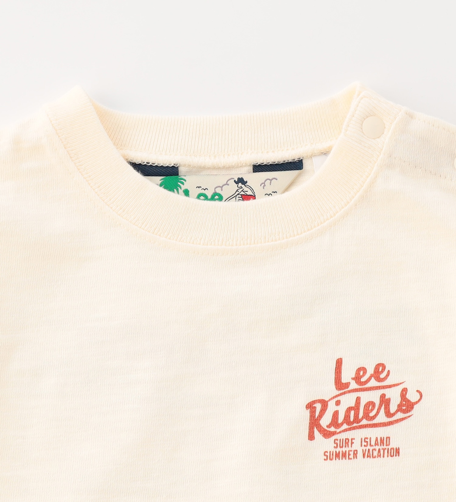 Lee(リー)の【80-100cm】ベビー ALOHA BACK PRINT ショートスリーブTee|トップス/Tシャツ/カットソー/キッズ|ホワイト