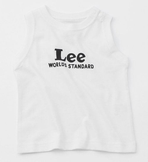 Lee(リー)の【80-100cm】ベビー プリント ノースリーブ Tee|トップス/Tシャツ/カットソー/キッズ|ホワイト