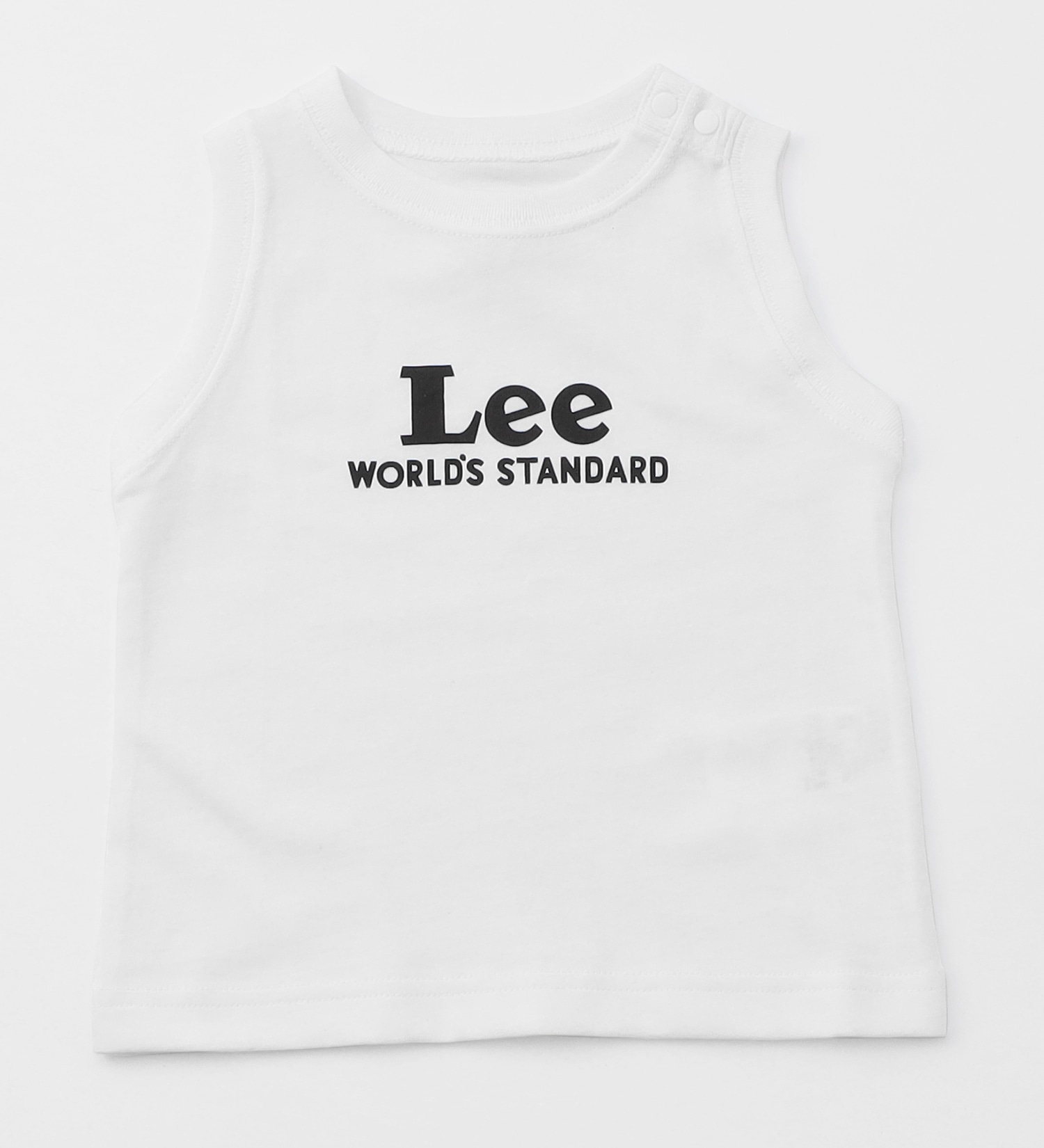 Lee(リー)の【80-100cm】ベビー プリント ノースリーブ Tee|トップス/Tシャツ/カットソー/キッズ|ホワイト