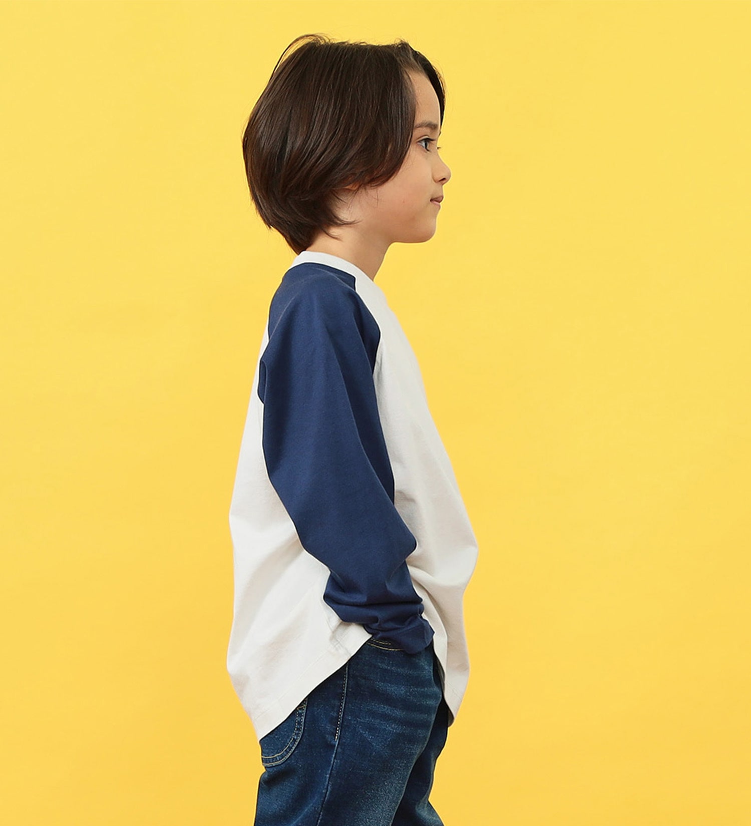 Lee(リー)の【110-150cm】キッズ ロングセラー Leeロゴバックプリント長袖Tシャツ|トップス/Tシャツ/カットソー/キッズ|ネイビー