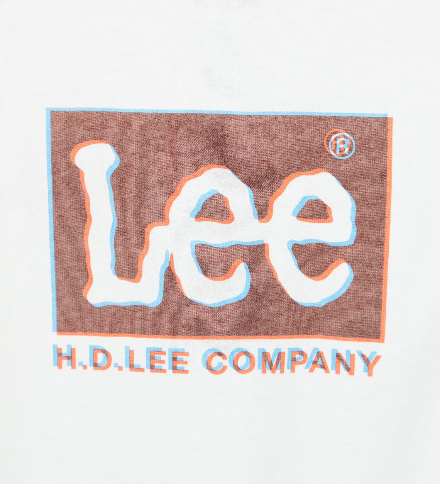 Lee(リー)の【110-150cm】キッズ 【親子コーデ】バックプリント 長袖Tシャツ/オーバーラッププリント|トップス/Tシャツ/カットソー/キッズ|ホワイト