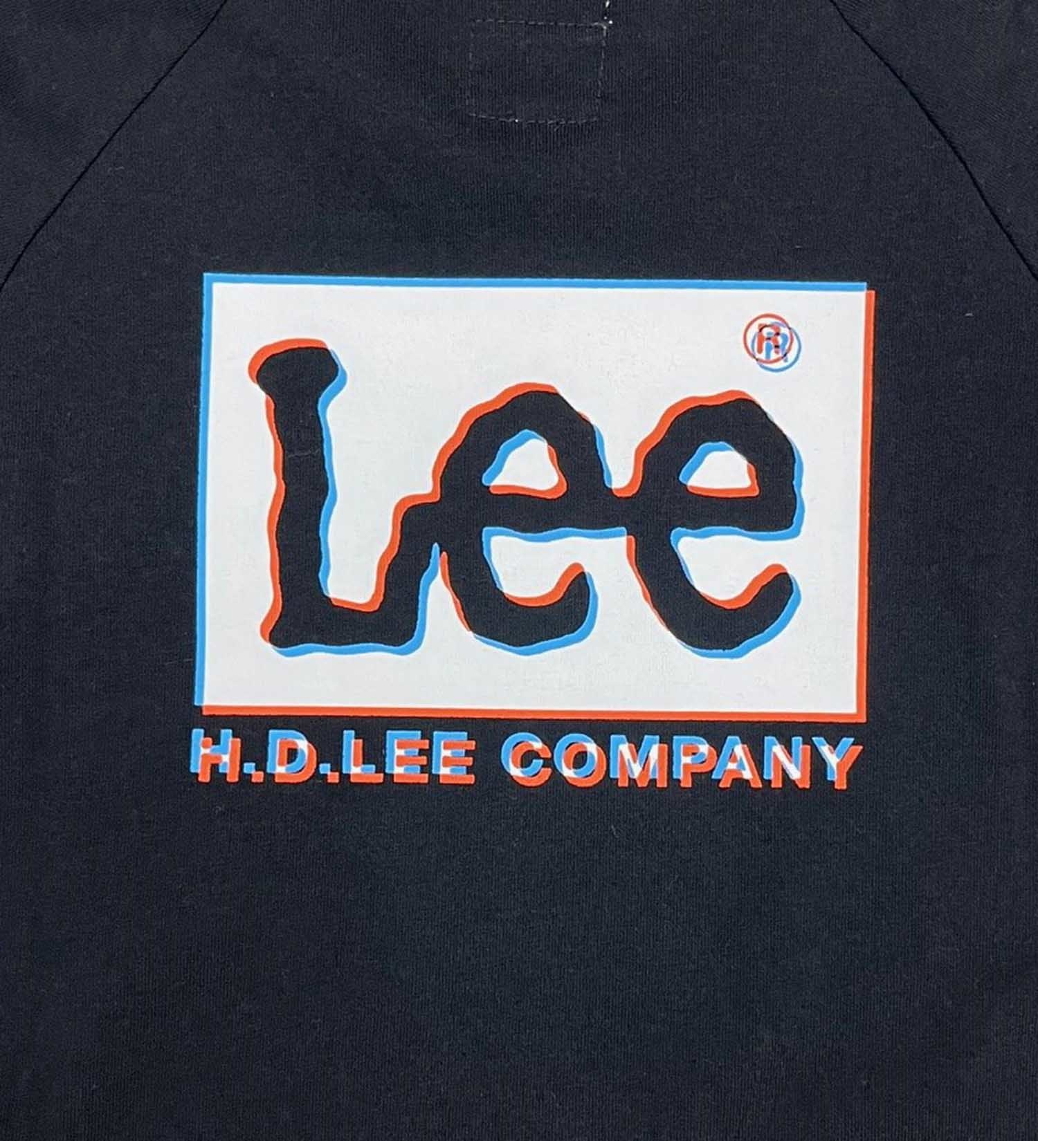 Lee(リー)の【110-150cm】キッズ 【親子コーデ】バックプリント 長袖Tシャツ/オーバーラッププリント|トップス/Tシャツ/カットソー/キッズ|ブラック