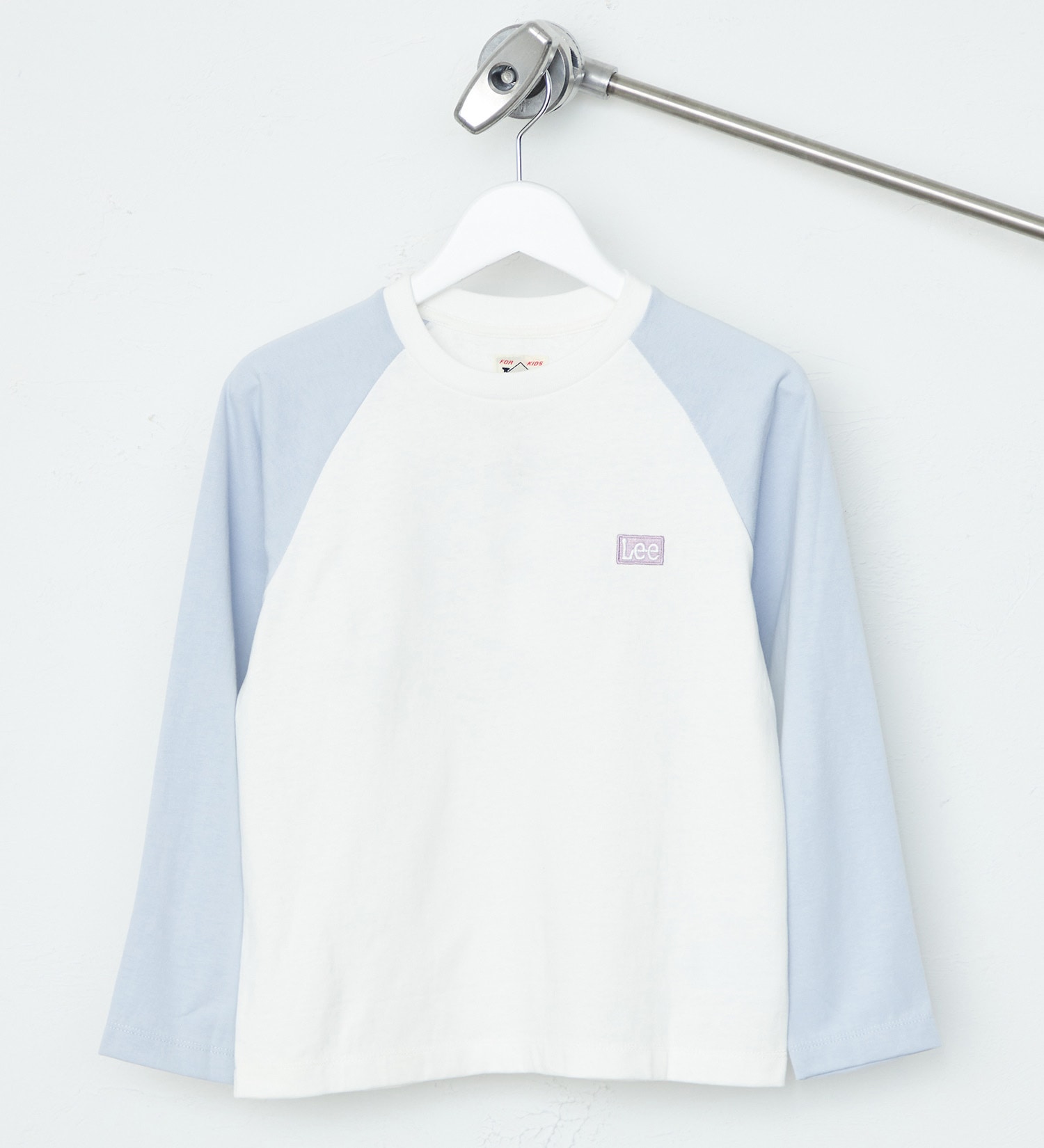 Lee(リー)の【110-150cm】キッズ 【親子コーデ】バックプリント 長袖Tシャツ/オーバーラッププリント|トップス/Tシャツ/カットソー/キッズ|ホワイト2