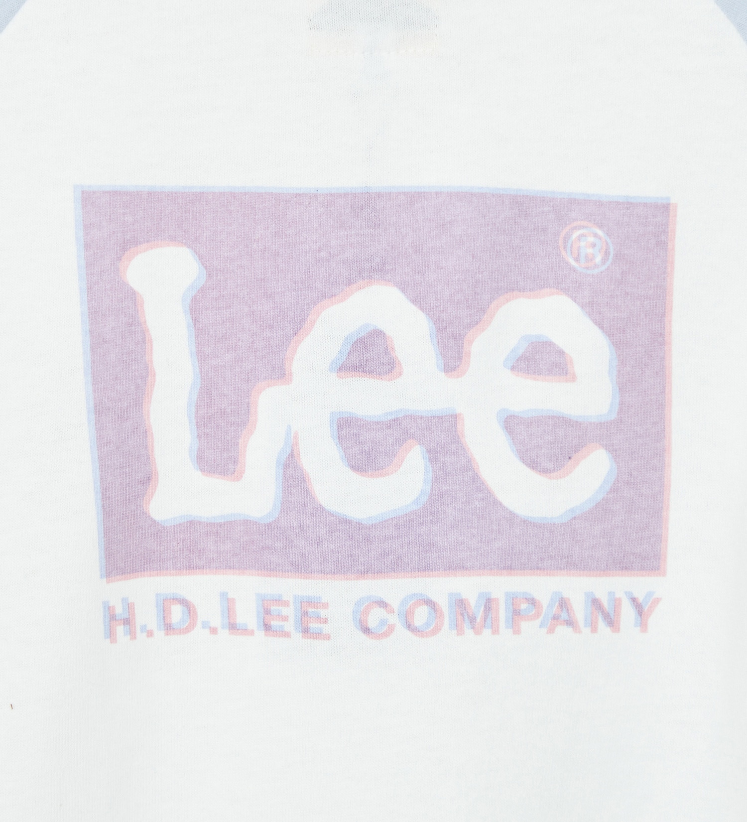 Lee(リー)の【110-150cm】キッズ 【親子コーデ】バックプリント 長袖Tシャツ/オーバーラッププリント|トップス/Tシャツ/カットソー/キッズ|ホワイト2