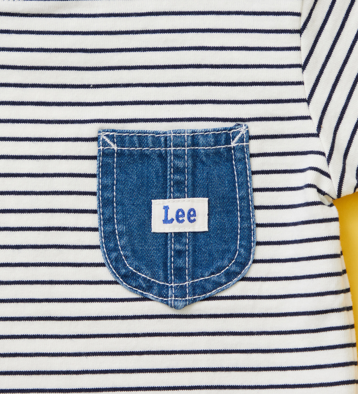 Lee(リー)の【80-100cm】ベビー デニムポケットTシャツ|トップス/Tシャツ/カットソー/キッズ|その他