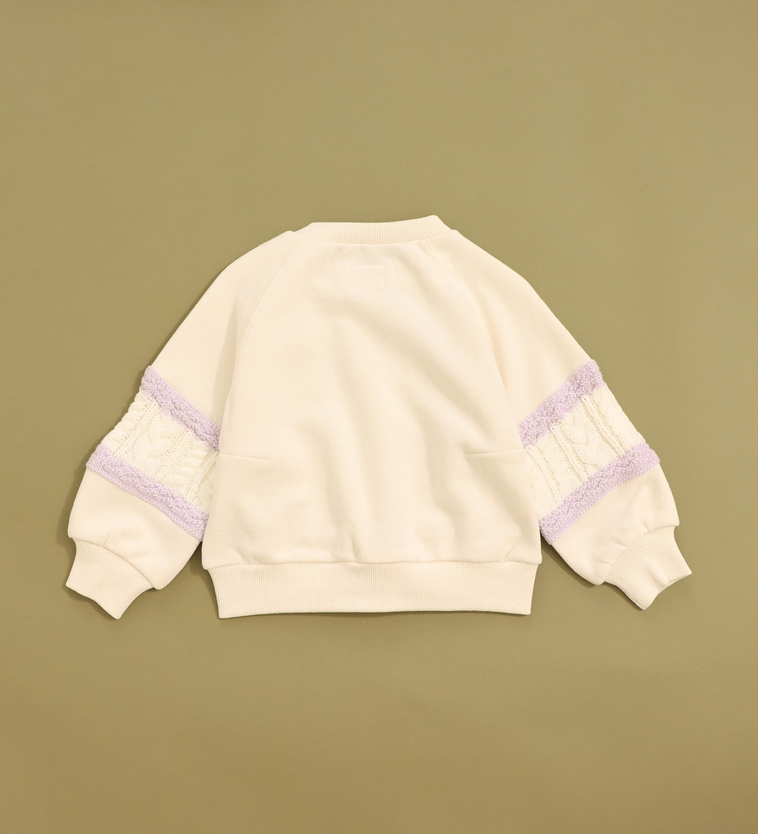 Lee(リー)の【80-100cm】ベビー ニットパネルスリーブスウェット【親子】|トップス/スウェット/キッズ|パープル