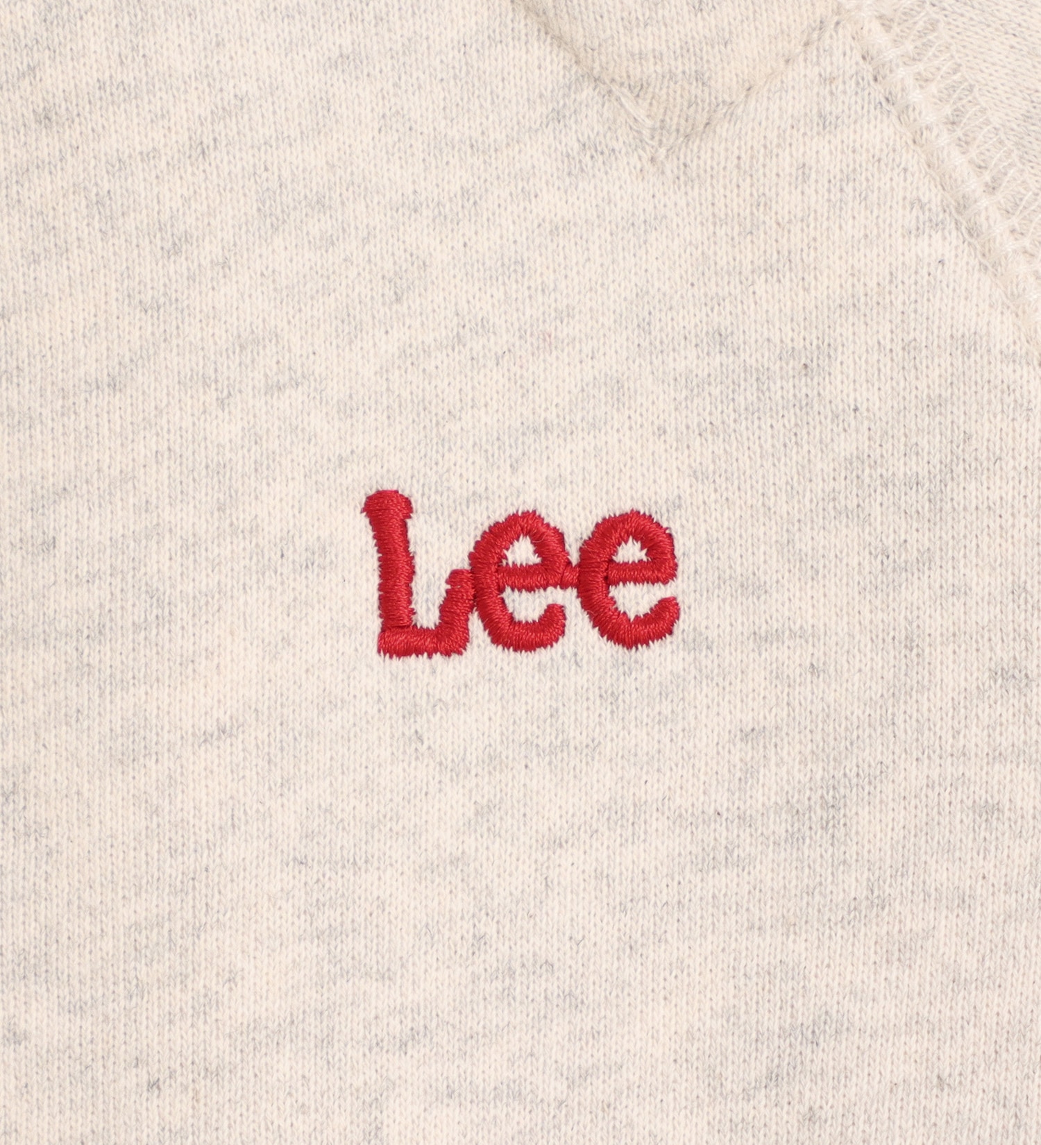 Lee(リー)の【80-100cm】ベビー ニットパネルスリーブスウェット【親子】|トップス/スウェット/キッズ|レッド