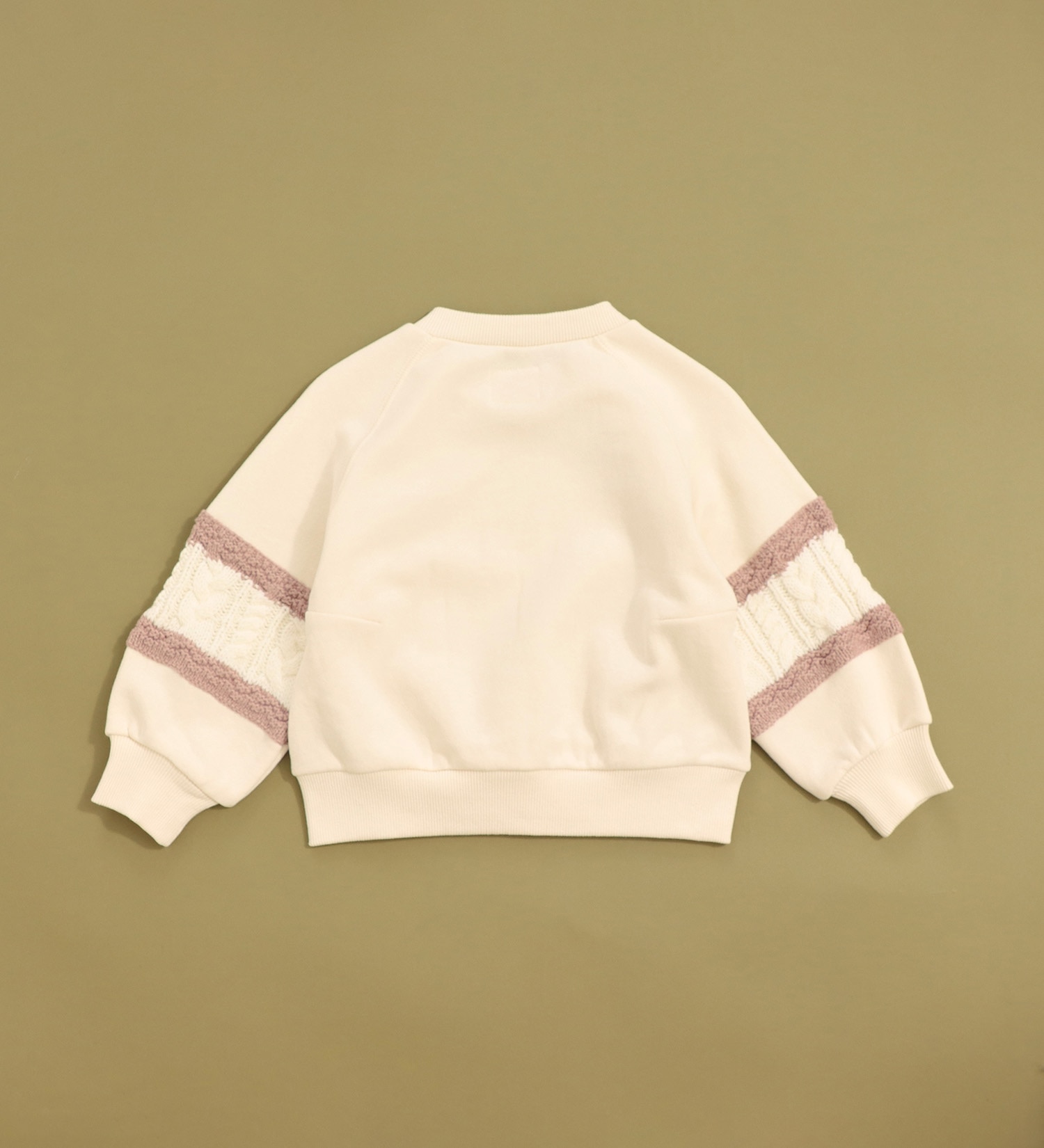 Lee(リー)の【80-100cm】ベビー ニットパネルスリーブスウェット【親子】|トップス/スウェット/キッズ|ピンク