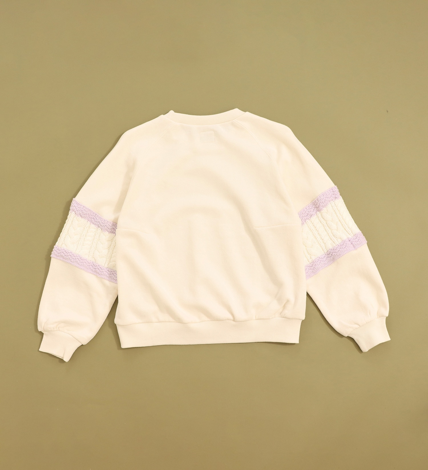 Lee(リー)の【110-160cm】キッズ ニットパネルスリーブスウェット【親子】|トップス/スウェット/キッズ|パープル