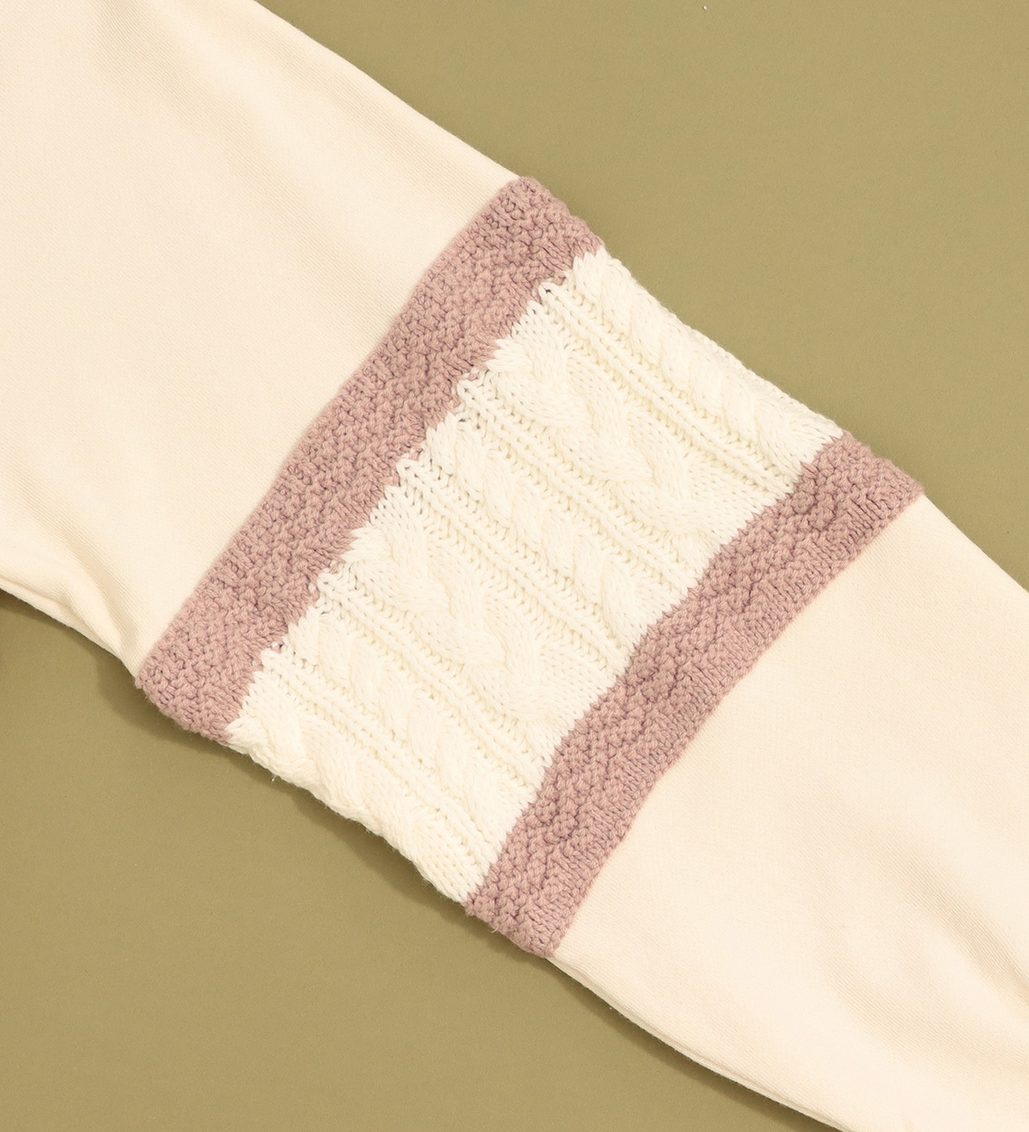 Lee(リー)の【110-160cm】キッズ ニットパネルスリーブスウェット【親子】|トップス/スウェット/キッズ|ピンク