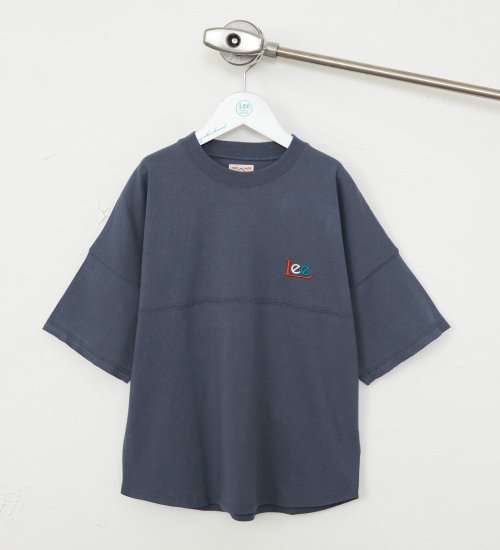 【110-150cm】キッズ ラウンドヘム半袖Tシャツ