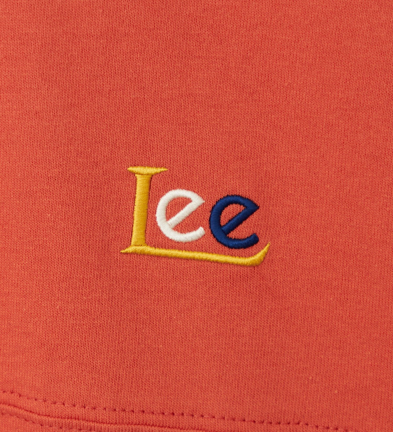 Lee(リー)の【110-150cm】キッズ ラウンドヘム半袖Tシャツ|トップス/Tシャツ/カットソー/キッズ|レッド