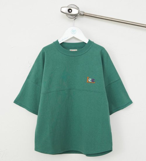 Lee(リー)の【110-150cm】キッズ ラウンドヘム半袖Tシャツ|トップス/Tシャツ/カットソー/キッズ|グリーン