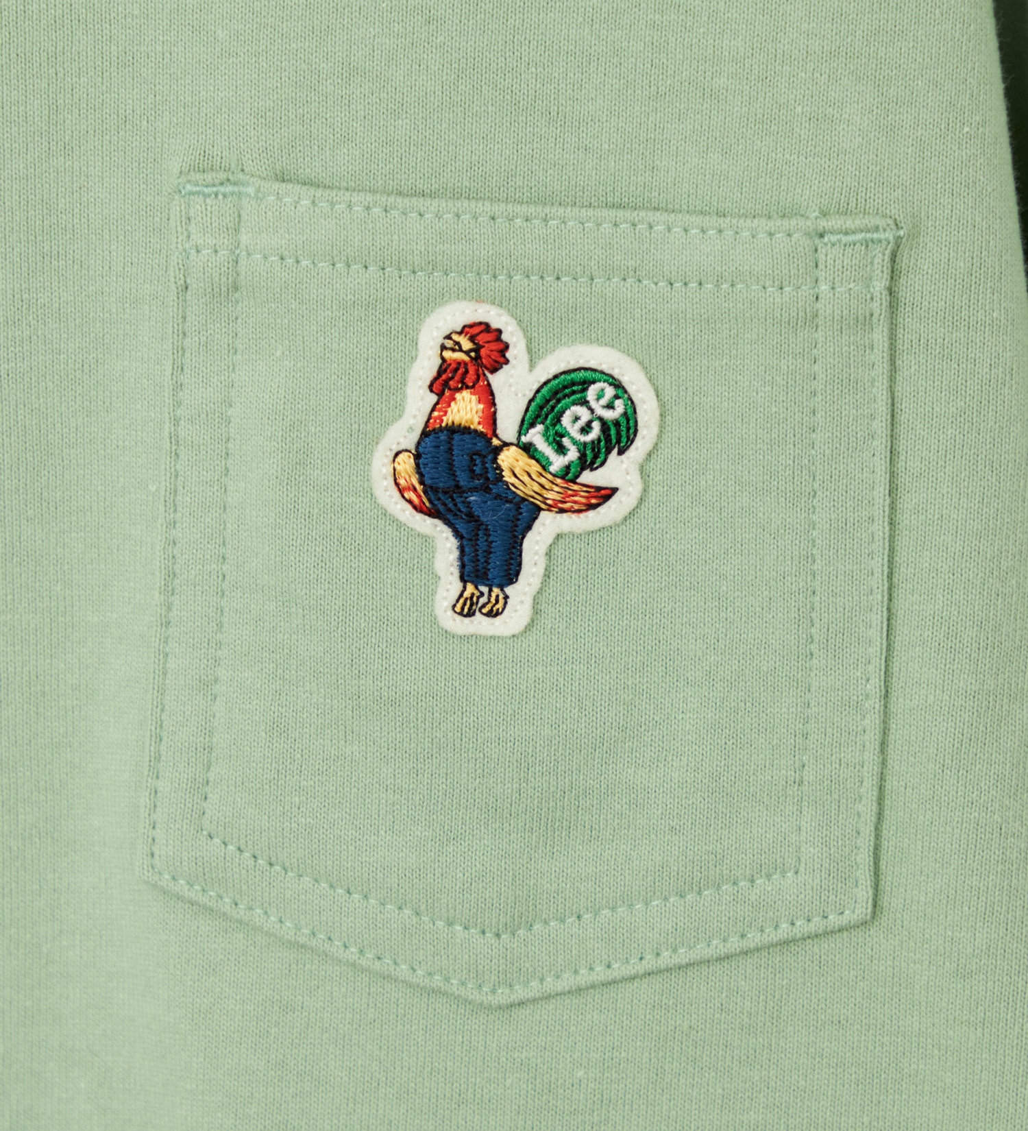 Lee(リー)の【110-150cm】キッズ ワッペンポケット長袖Tシャツ/ロンT|トップス/Tシャツ/カットソー/キッズ|グリーン