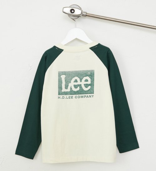 Lee(リー)の【110-150cm】キッズ バックプリント長袖Tシャツ/ロンT ロングセラー|トップス/Tシャツ/カットソー/キッズ|グリーン