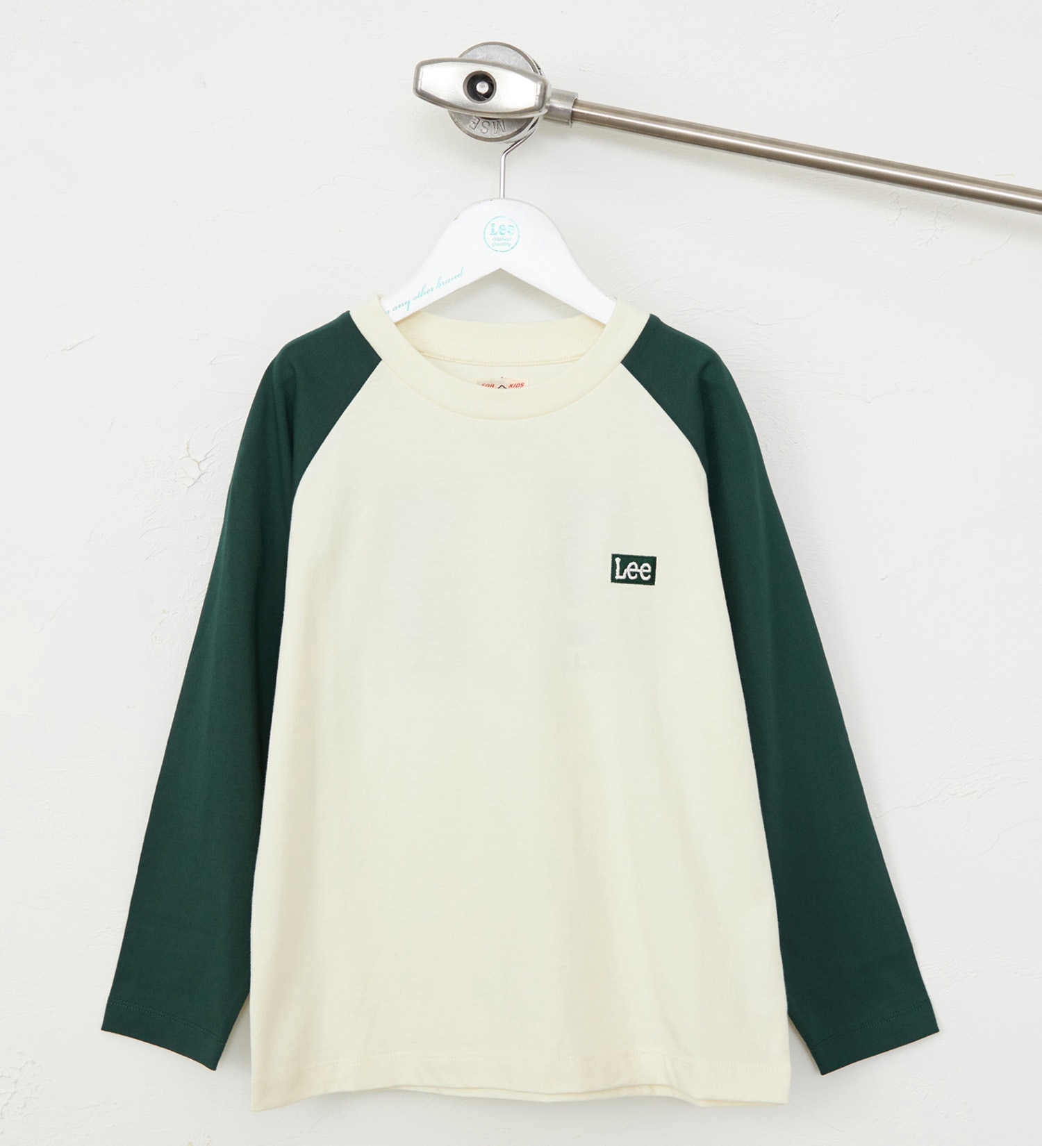 Lee(リー)の【110-150cm】キッズ バックプリント長袖Tシャツ/ロンT ロングセラー|トップス/Tシャツ/カットソー/キッズ|グリーン