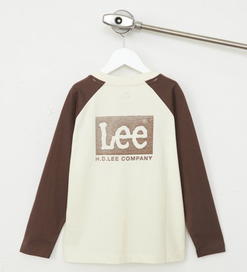 Lee(リー)の【110-150cm】キッズ バックプリント長袖Tシャツ/ロンT ロングセラー|トップス/Tシャツ/カットソー/キッズ|ブラウン