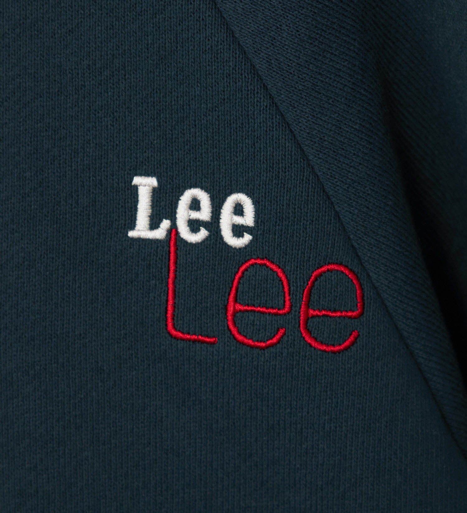 Lee(リー)の【110-150cm】キッズ スウェットカーディガン スナップボタン/裏起毛|トップス/スウェット/キッズ|ネイビー