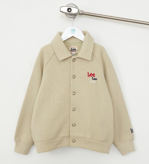 Lee(リー)の【110-150cm】キッズ スウェットカーディガン スナップボタン/裏起毛|トップス/スウェット/キッズ|カーキ