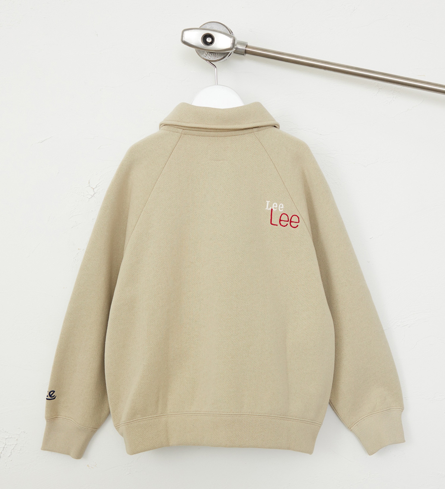 Lee(リー)の【110-150cm】キッズ スウェットカーディガン スナップボタン/裏起毛|トップス/スウェット/キッズ|カーキ