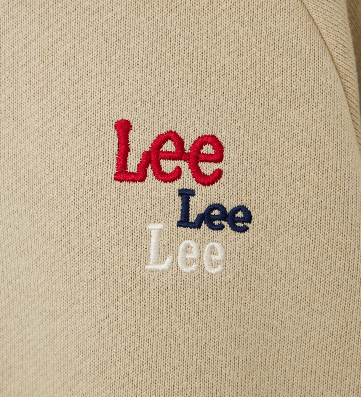 Lee(リー)の【110-150cm】キッズ スウェットカーディガン スナップボタン/裏起毛|トップス/スウェット/キッズ|カーキ
