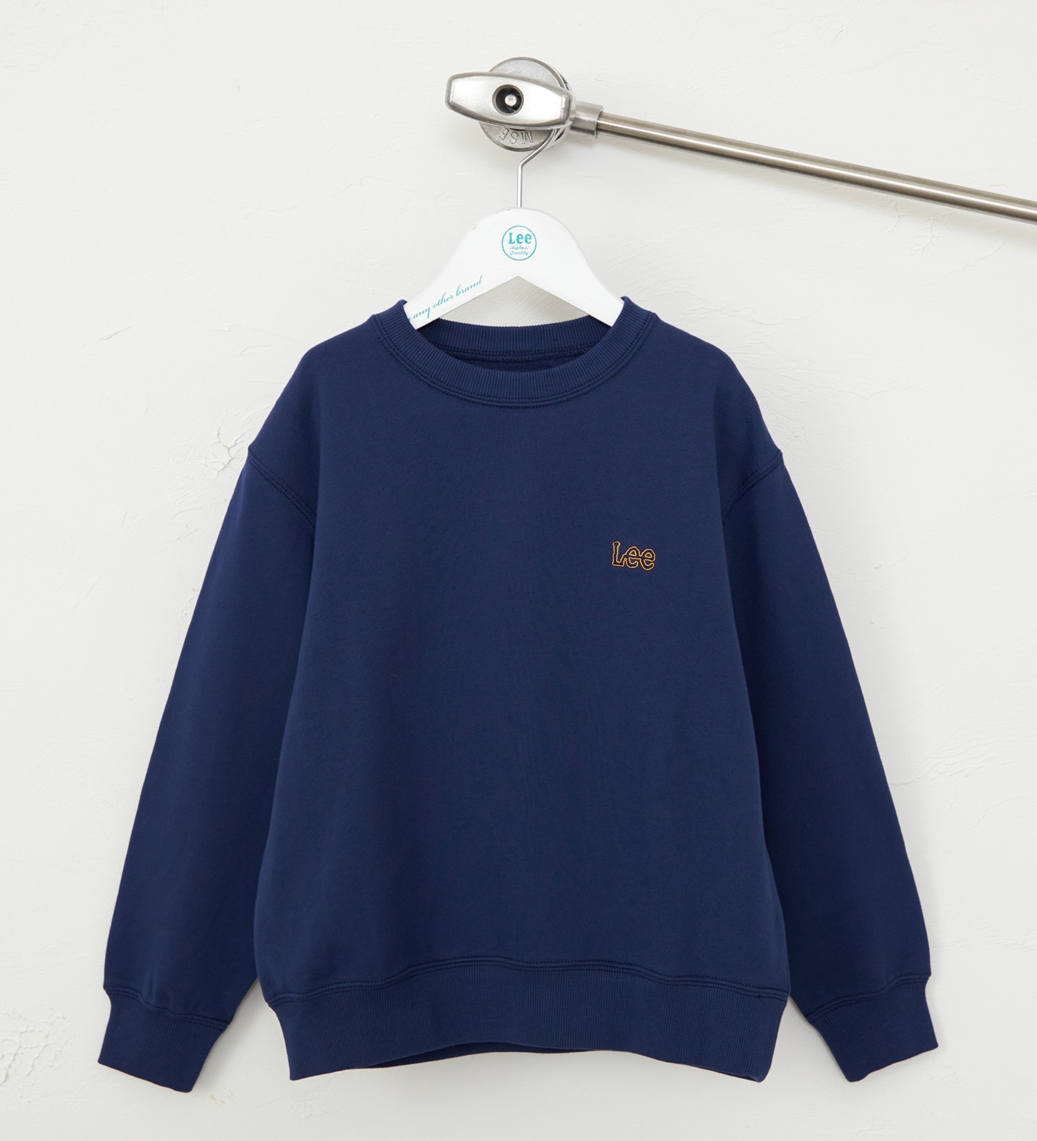 Lee(リー)の【110-150cm】キッズ バックLeeロゴ刺繍スウェット|トップス/スウェット/キッズ|ネイビー