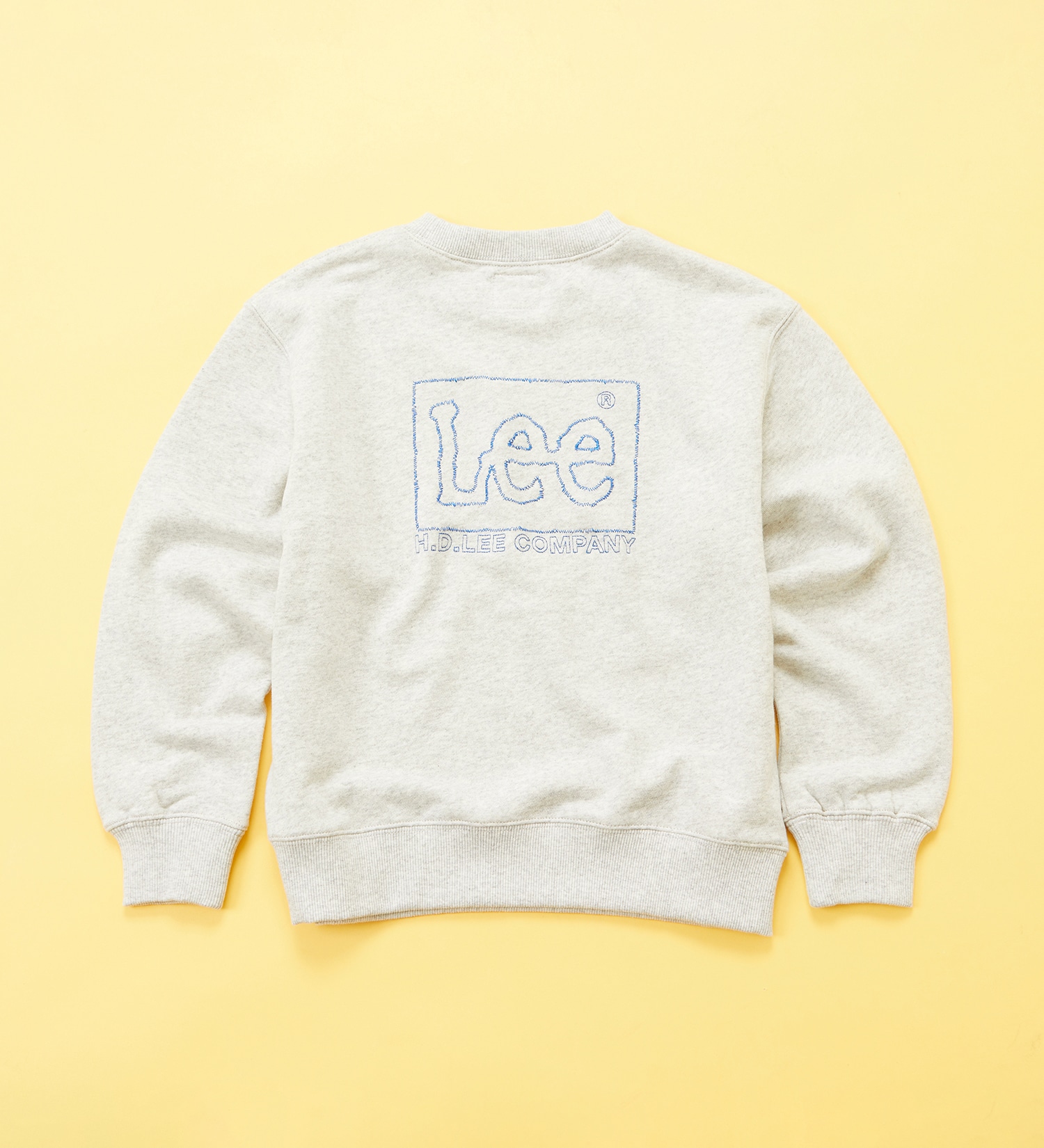 Lee(リー)の【110-150cm】キッズ Leeバックロゴ刺繍スウェット 【親子】|トップス/スウェット/キッズ|グレー