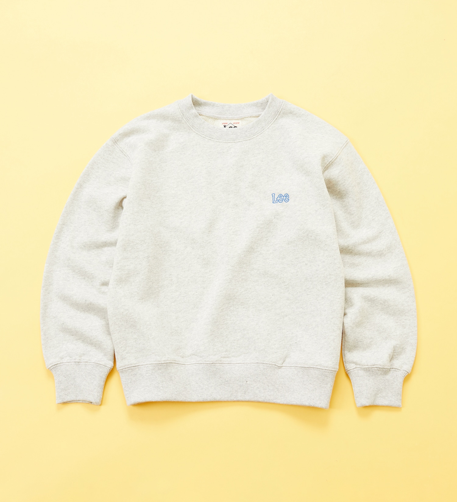 Lee(リー)の【110-150cm】キッズ Leeバックロゴ刺繍スウェット 【親子】|トップス/スウェット/キッズ|グレー