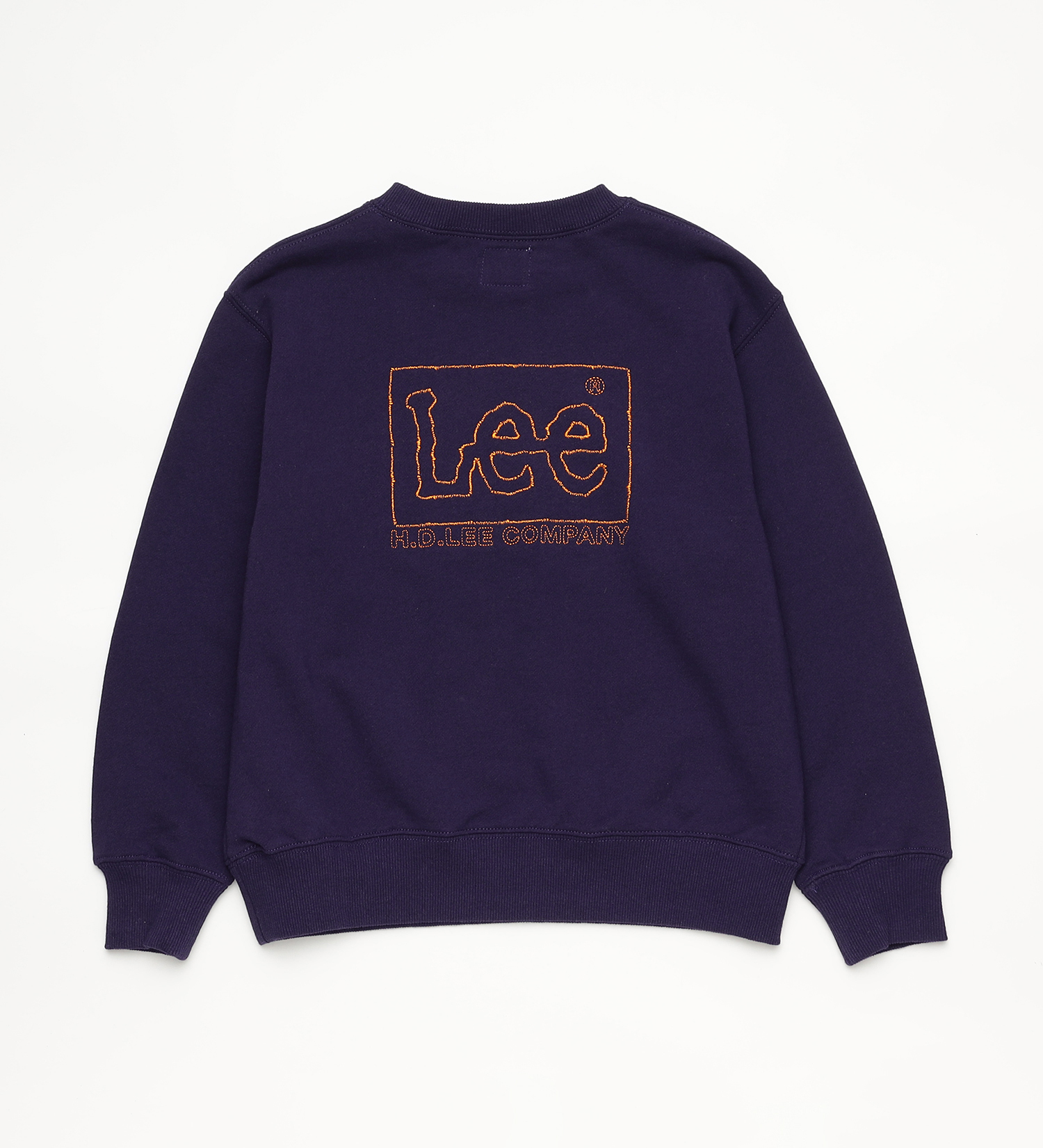 Lee(リー)の【80cm-100cm】ベビー Leeバックロゴ刺繍 【親子】|トップス/スウェット/キッズ|ネイビー