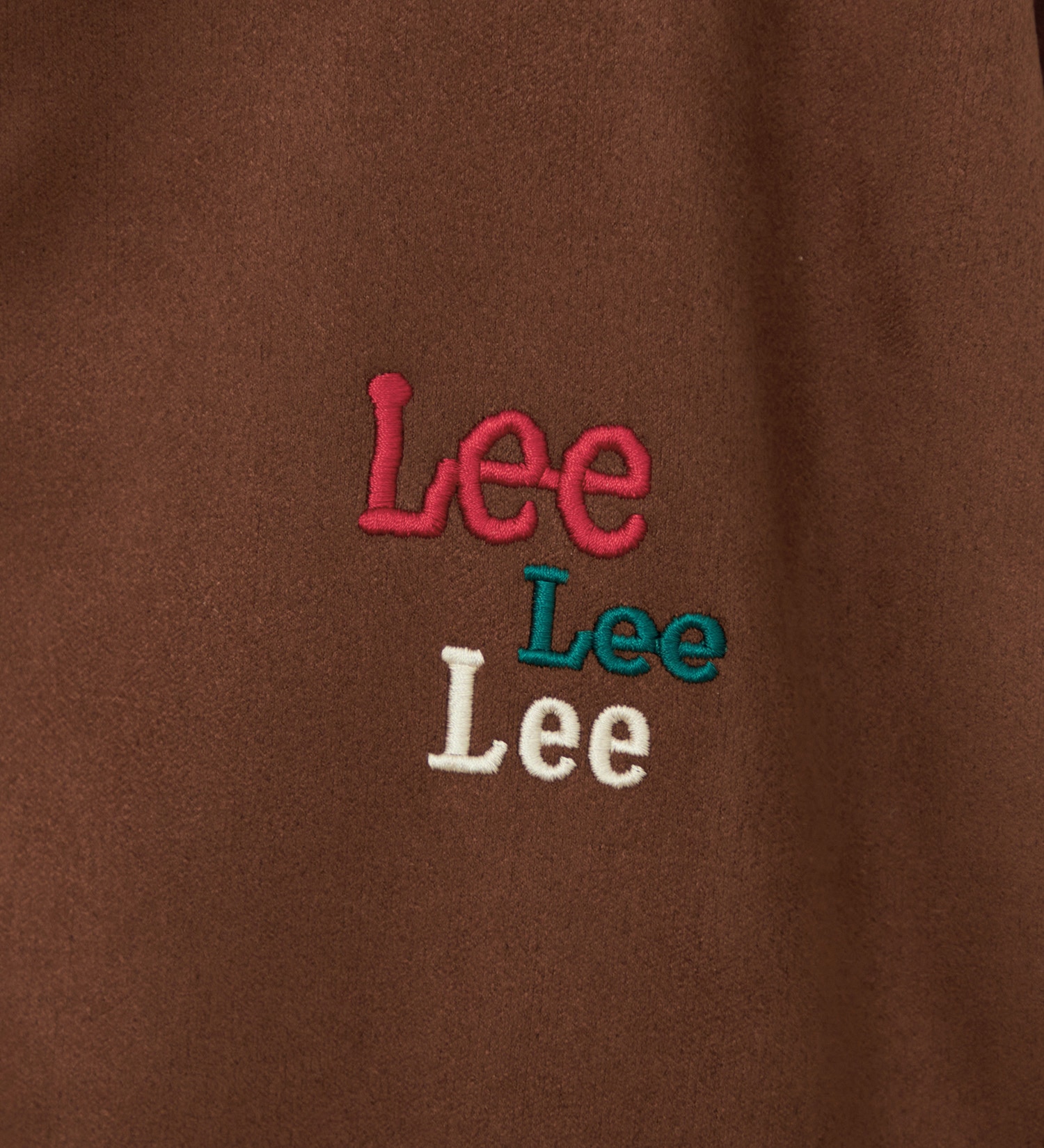 Lee(リー)の【110-150cm】キッズ スエードフリース ジップアップジャケット|ジャケット/アウター/その他アウター/キッズ|ブラウン