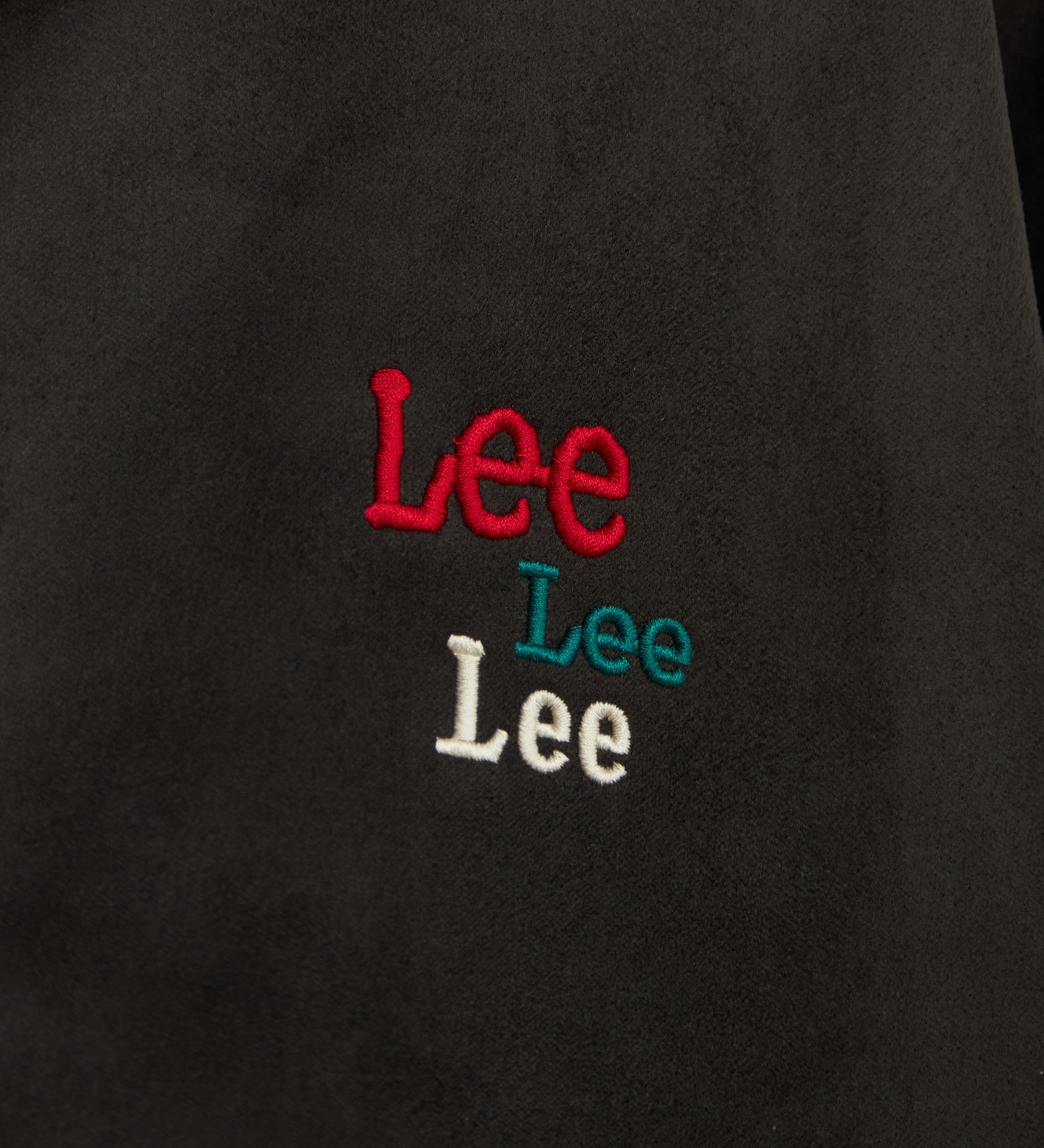 Lee(リー)の【110-150cm】キッズ スエードフリース ジップアップジャケット|ジャケット/アウター/その他アウター/キッズ|チャコールグレー