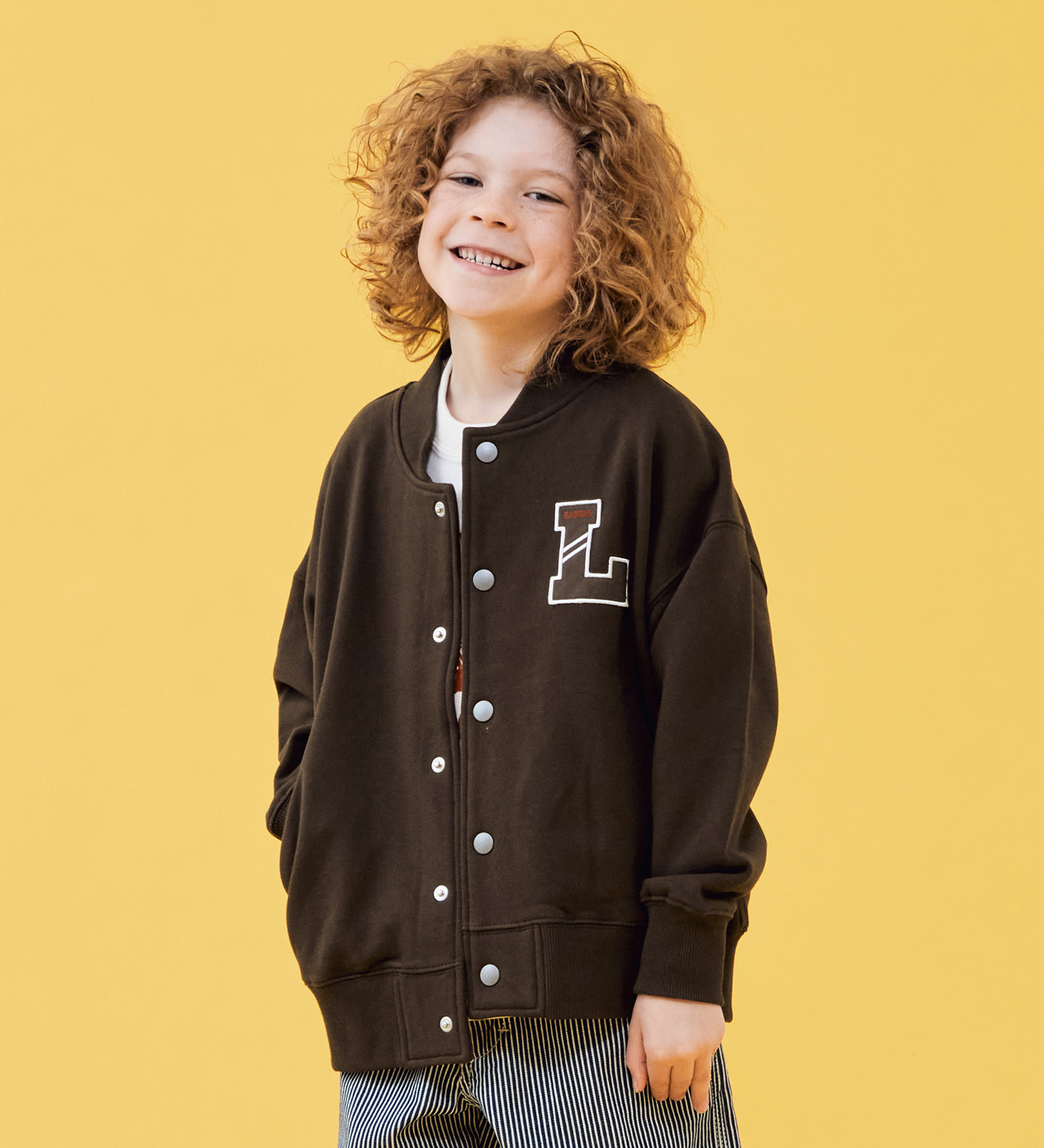 Lee(リー)の【110-150cm】キッズ スウェットジャケット|ジャケット/アウター/その他アウター/キッズ|ブラウン