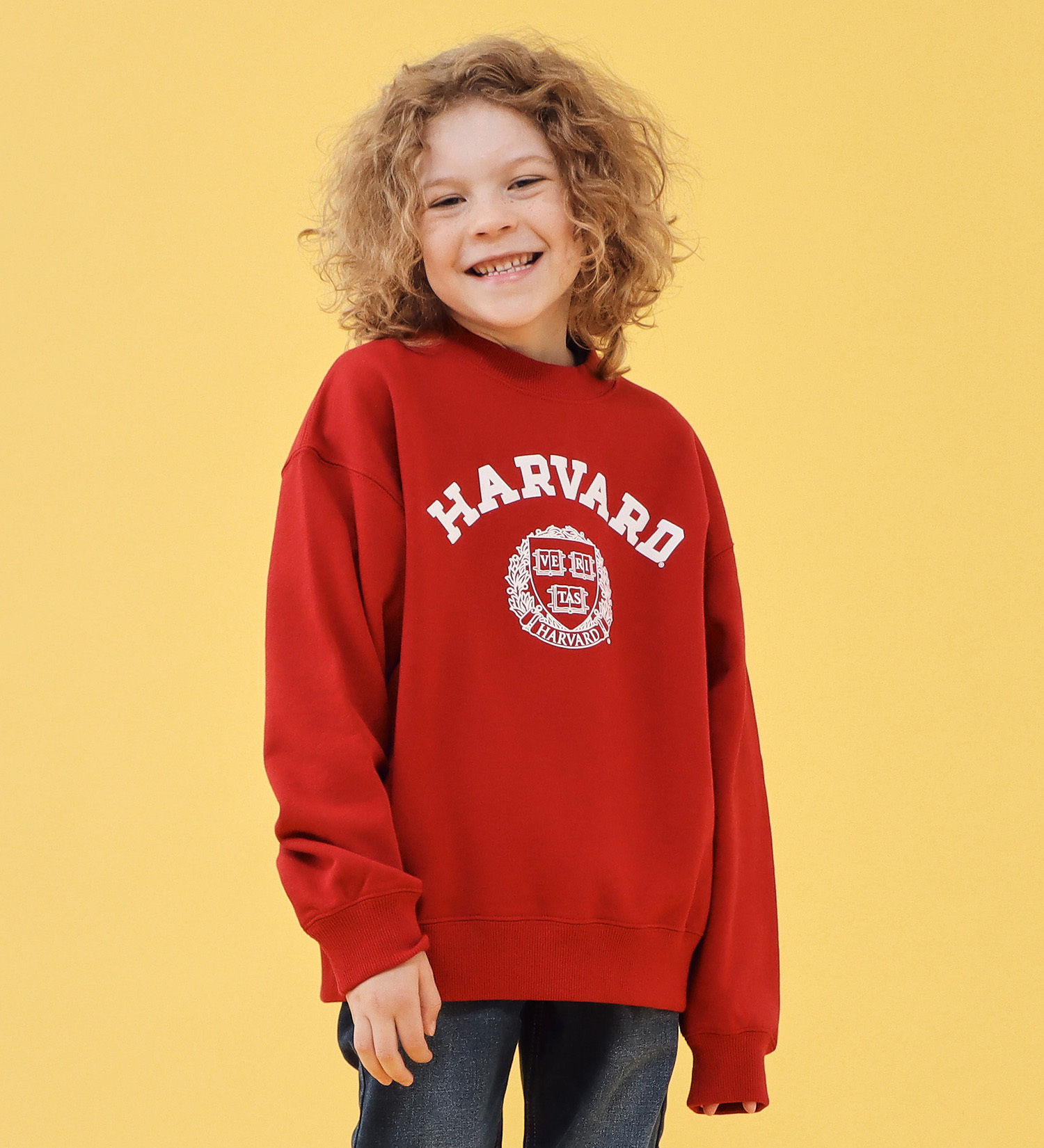 Lee(リー)の【110-150cm】キッズ IVY COLLEGE PRINT SWEAT/スウェット|トップス/スウェット/キッズ|レッド