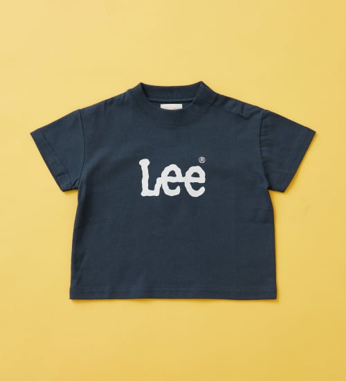 【80-100cm】ベビー LeeロゴTシャツ