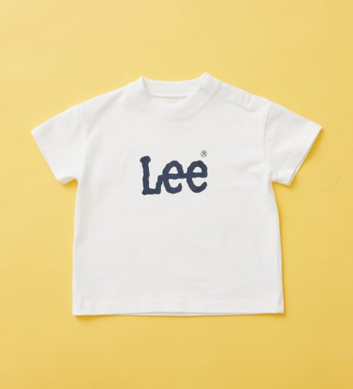 Lee(リー)の【80-100cm】ベビー LeeロゴTシャツ|トップス/Tシャツ/カットソー/キッズ|ホワイト