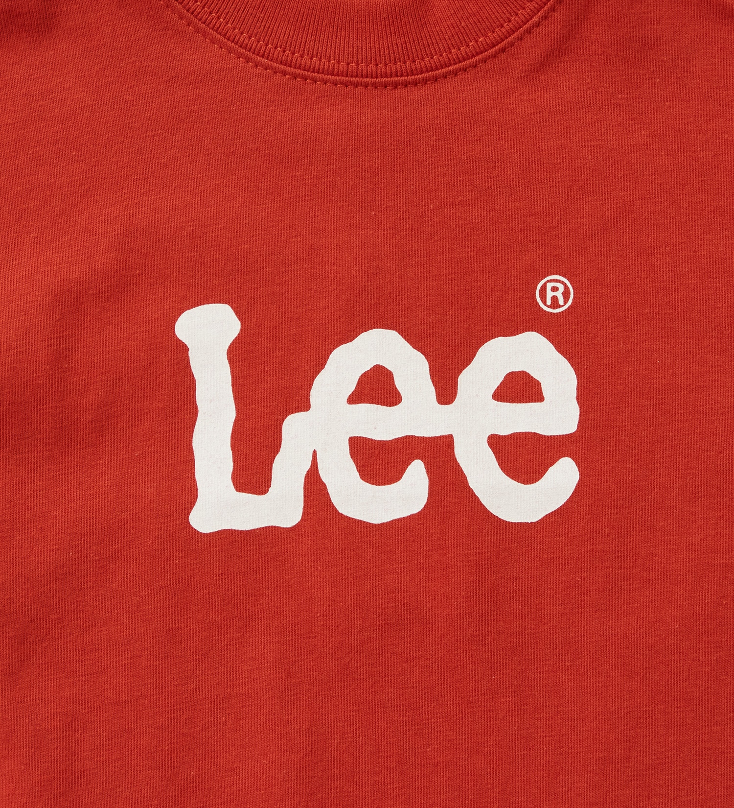 Lee(リー)の【80-100cm】ベビー LeeロゴTシャツ|トップス/Tシャツ/カットソー/キッズ|オレンジ